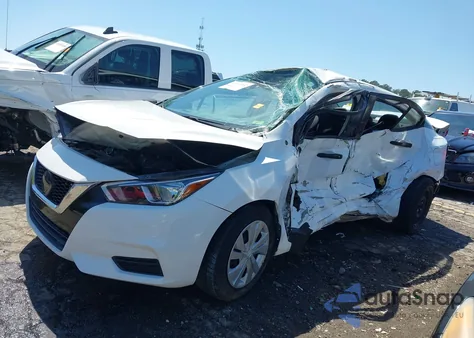 2021 Nissan Versa S Xtronic Cvt из США, поврежденный, VIN 3N1CN8DV7ML820705